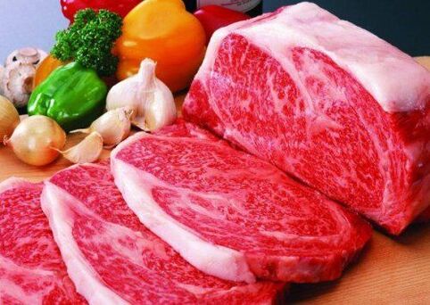 carne per migliorare la potenza